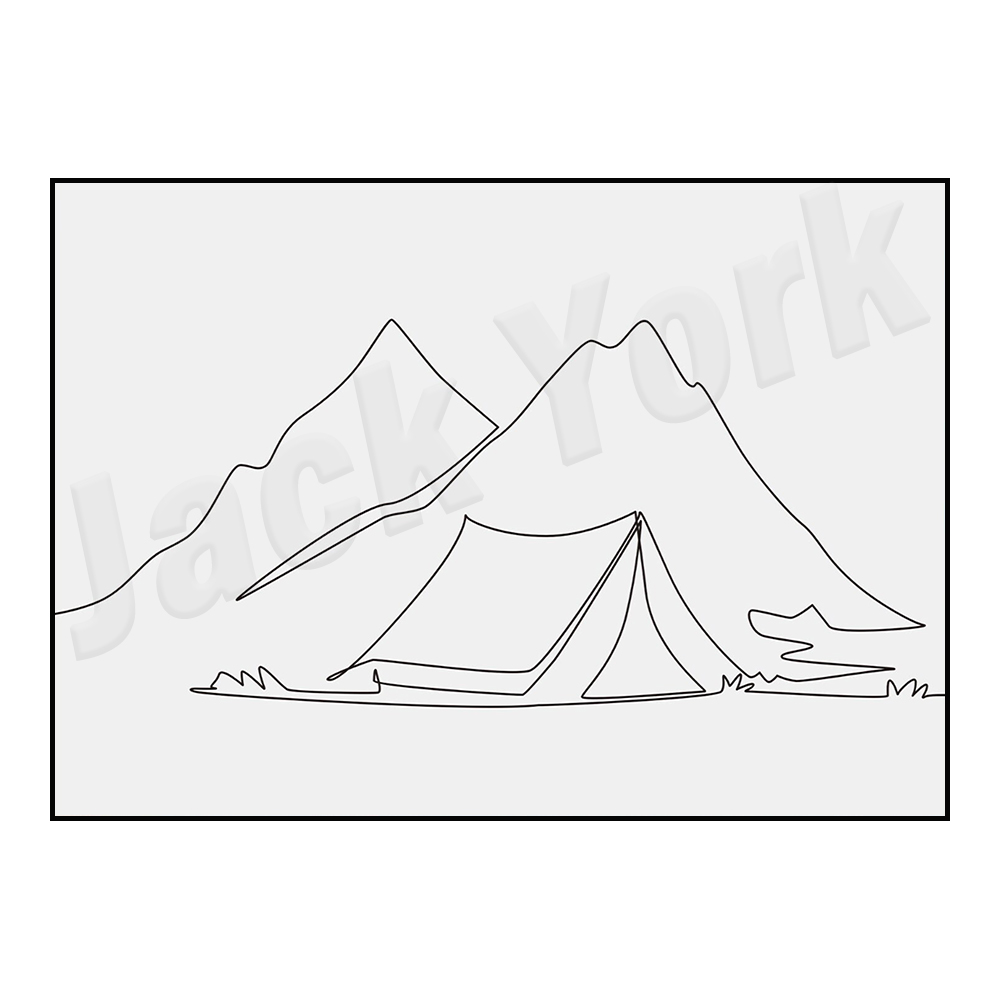 Plakat turystyczny, minimalist – Outdoor Adventure York recenzja i cena