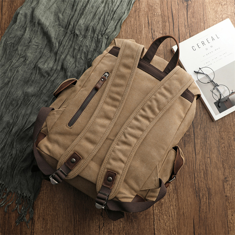 Retro męska torba płócienna na – Outdoor Adventure Backpack recenzja i cena
